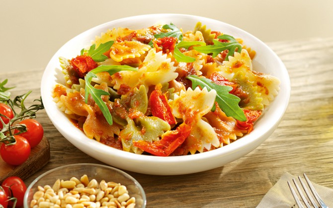 Recept Farfalle met pecorino Grand'Italia
